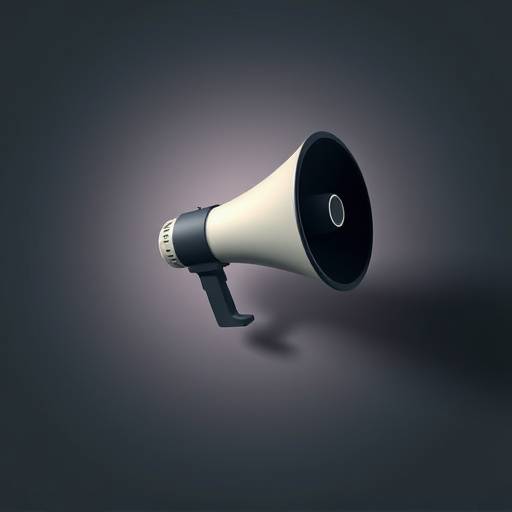 Megaphone icon representing casting services